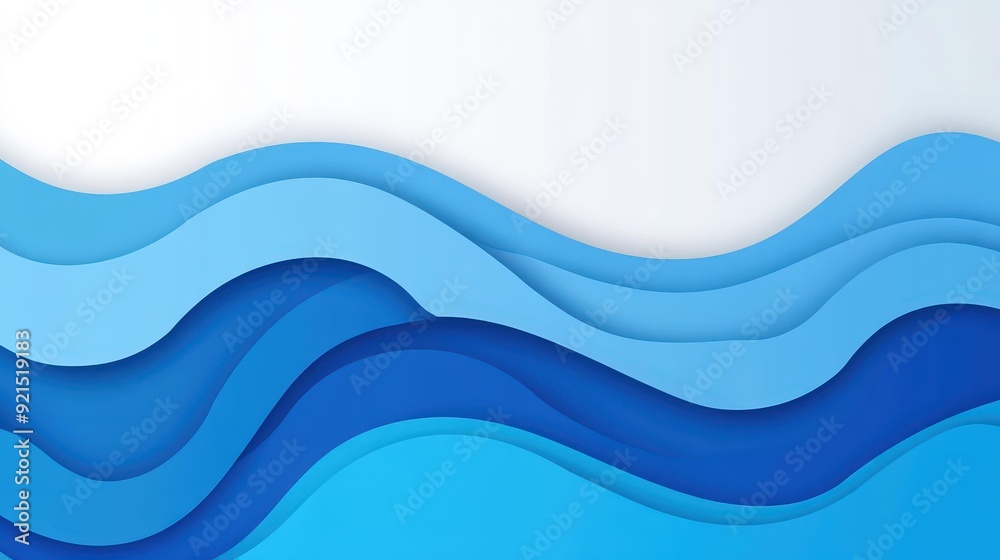 Vibrant blue backdrop showcasing dynamic light effects, blending modern flat illustration with playful textures.