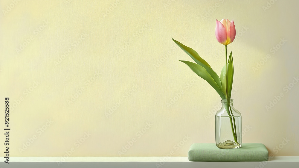 tulip in vase