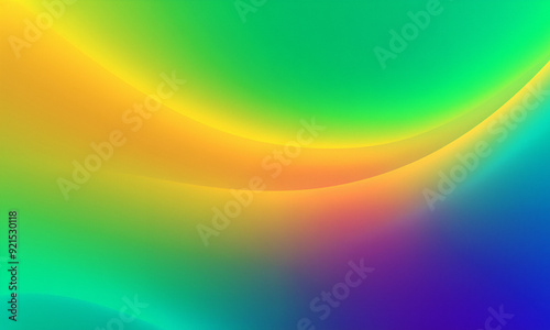 colorful abstract wavy shape background for web