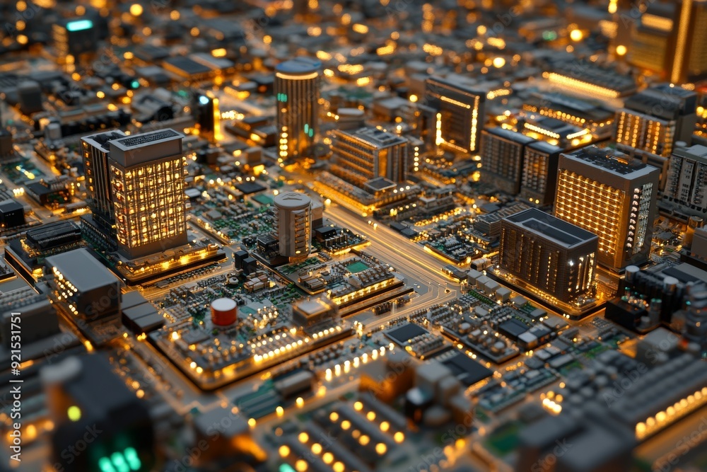 Detailed view of electronic circuit boards represents the complexity of modern computing technology Detailed view of electronic circuit boards represents the complexity of modern computing technology