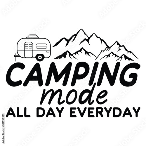 Camping Quotes for T shirt Design and Crafting