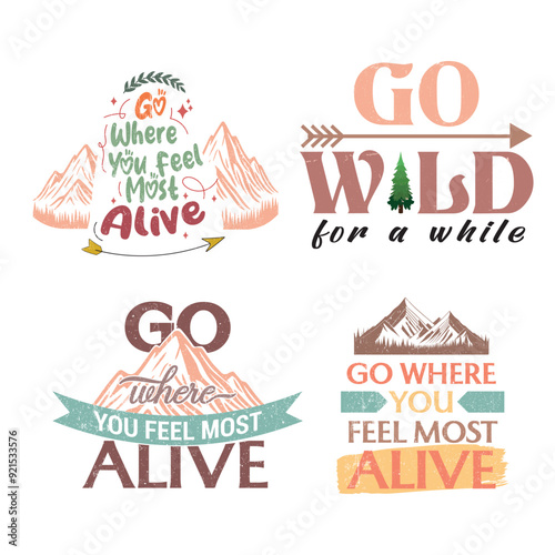 Camping Quotes for T shirt Design and Crafting