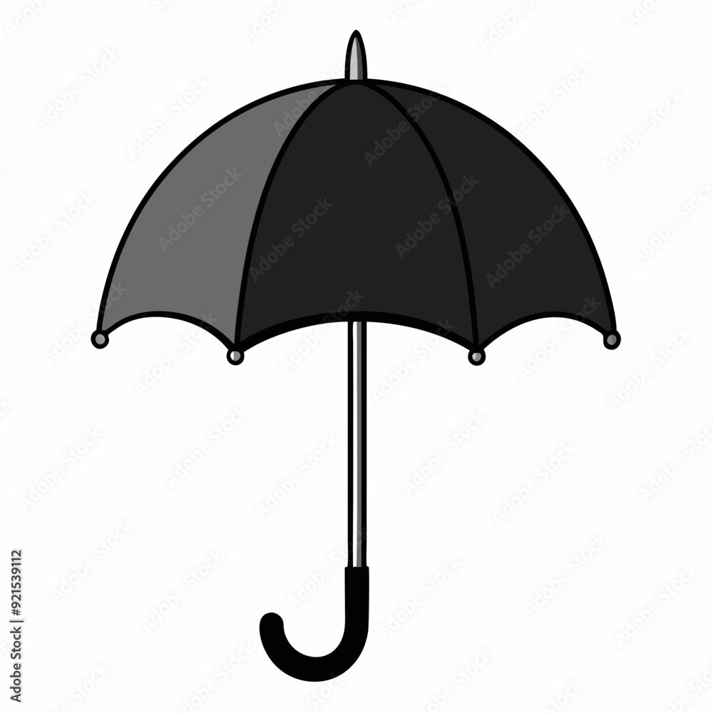 Umbrella isolated on white, umbrella vector illustration, rainy season umbrella vector art, umbrella silhouette, umbrella vector icon, umbrella cartoon line art, eps Umbrella isolated on white, umbrella vector illustration, rainy season umbrella vector art, umbrella silhouette, umbrella vector icon, umbrella cartoon line art, eps