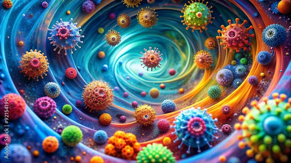 A Symphony of Sickness: The Viral Landscape AI Generated A Symphony of Sickness: The Viral Landscape AI Generated