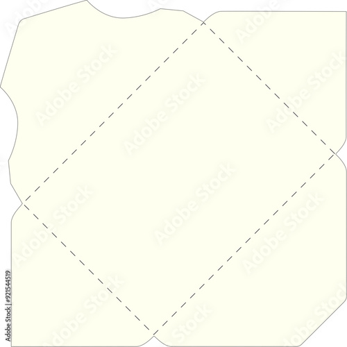Wizard Magic School Vintage Invitation Envelope Template 5.5x7.5