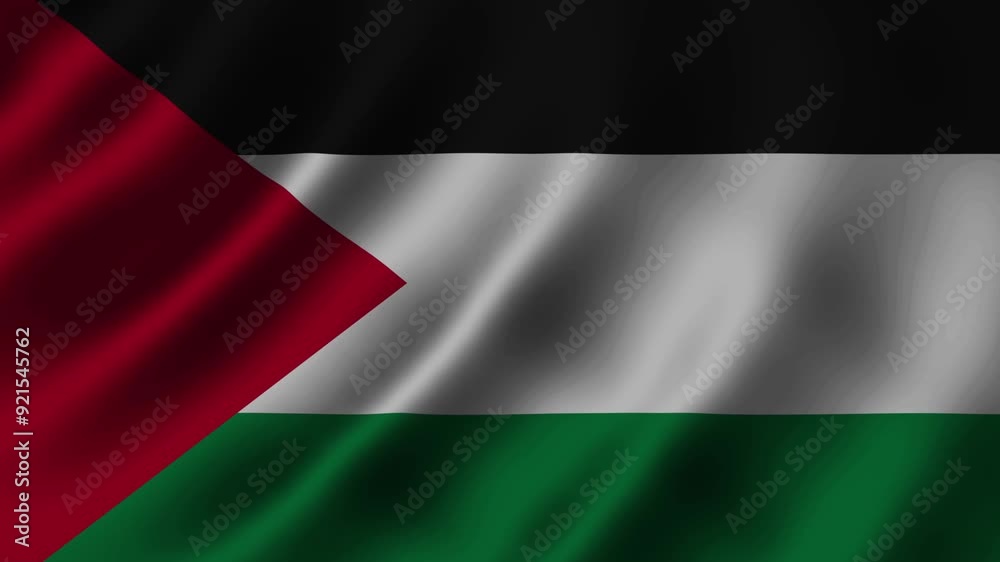 Independent flag wave animation video Independent flag wave animation video