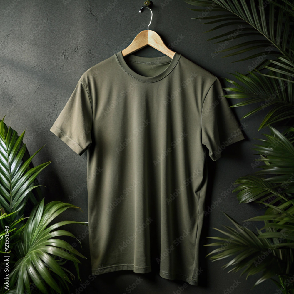 T-shirt mocap on a bright background, perfect for apparel design and fashion presentations.T-shirt design template T-shirt mocap on a bright background, perfect for apparel design and fashion presentations.T-shirt design template