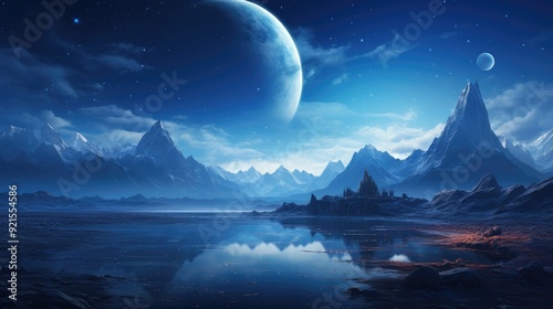 beautiful space, galaxy background