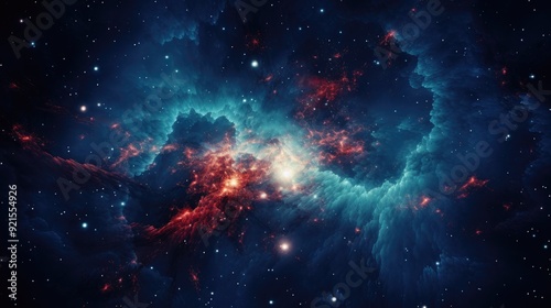 beautiful space, galaxy background