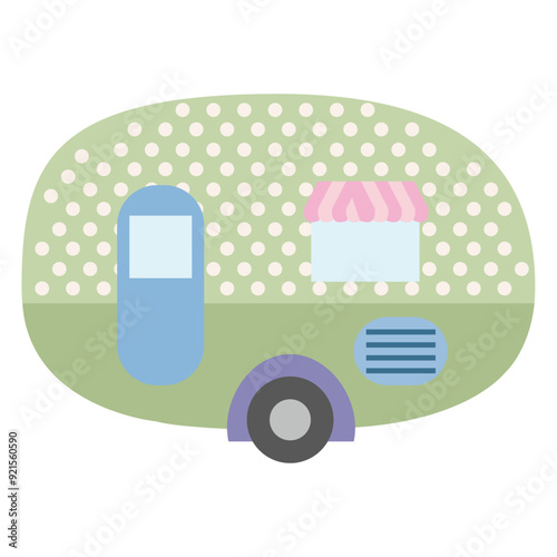 Camping item Clipart Set