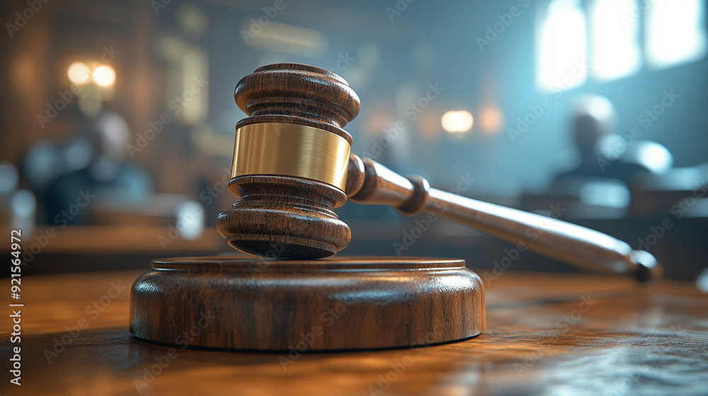 judge’s hand gripping a gavel, about to strike. The focus on the gavel highlights the power and authority of the legal system judge’s hand gripping a gavel, about to strike. The focus on the gavel highlights the power and authority of the legal system