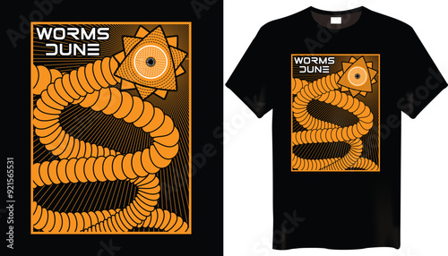 Worms Dune T-Shirt Design