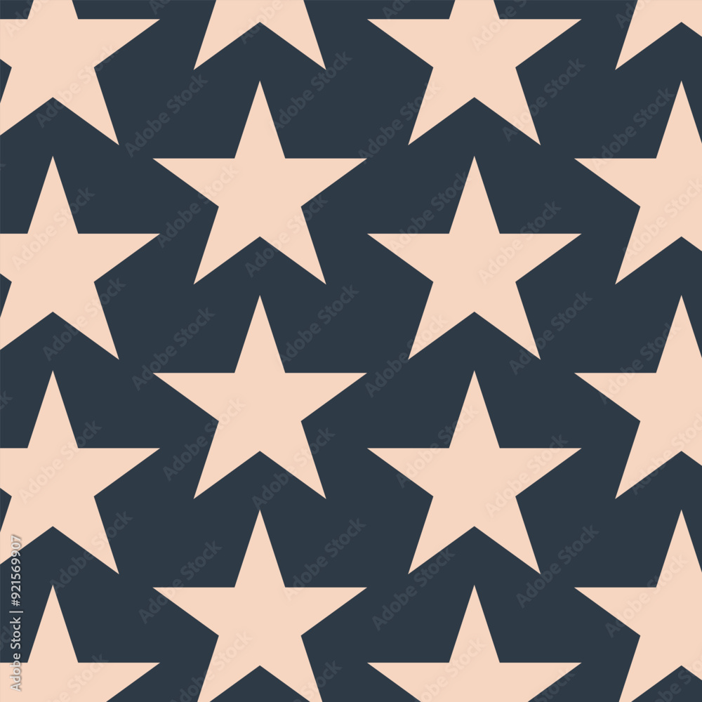 Star, Star Confetti Pattern Background