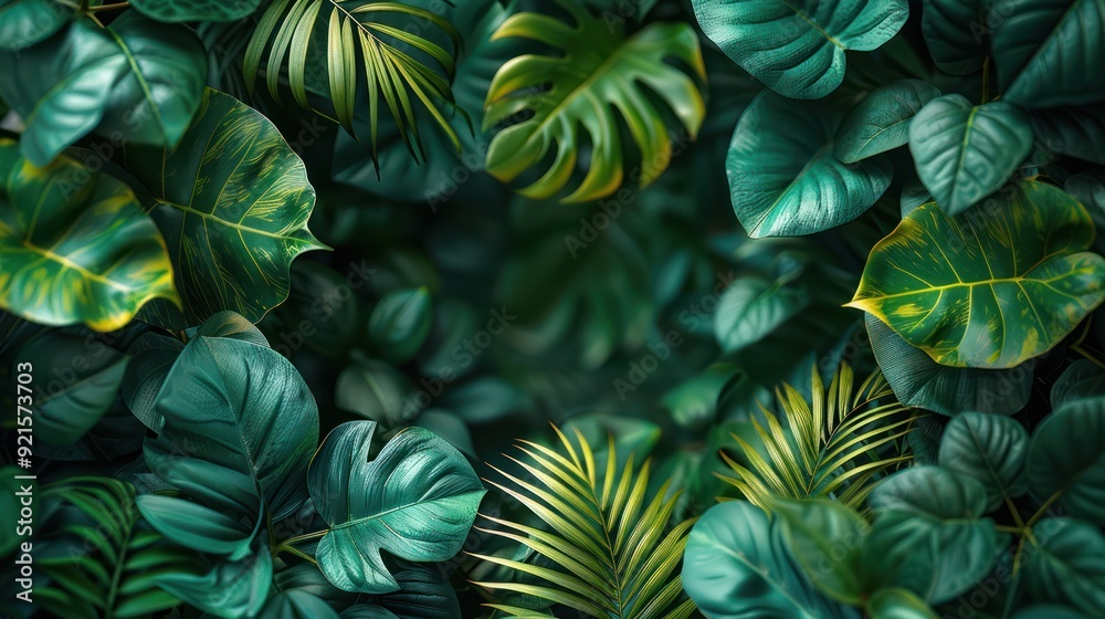 Vibrant Green Foliage Vibrant Green Foliage