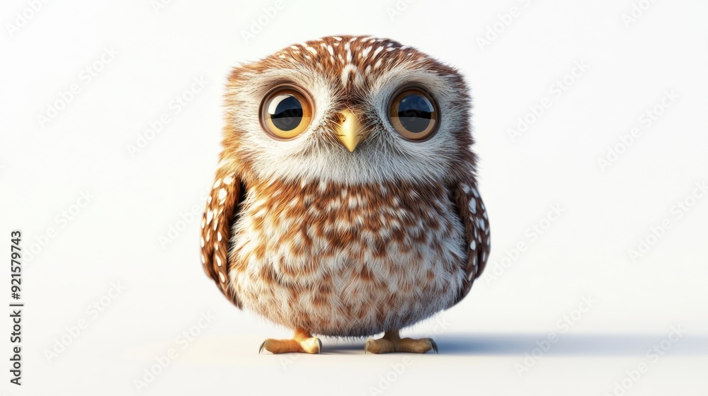 Fototapeta premium Adorable Little Owl