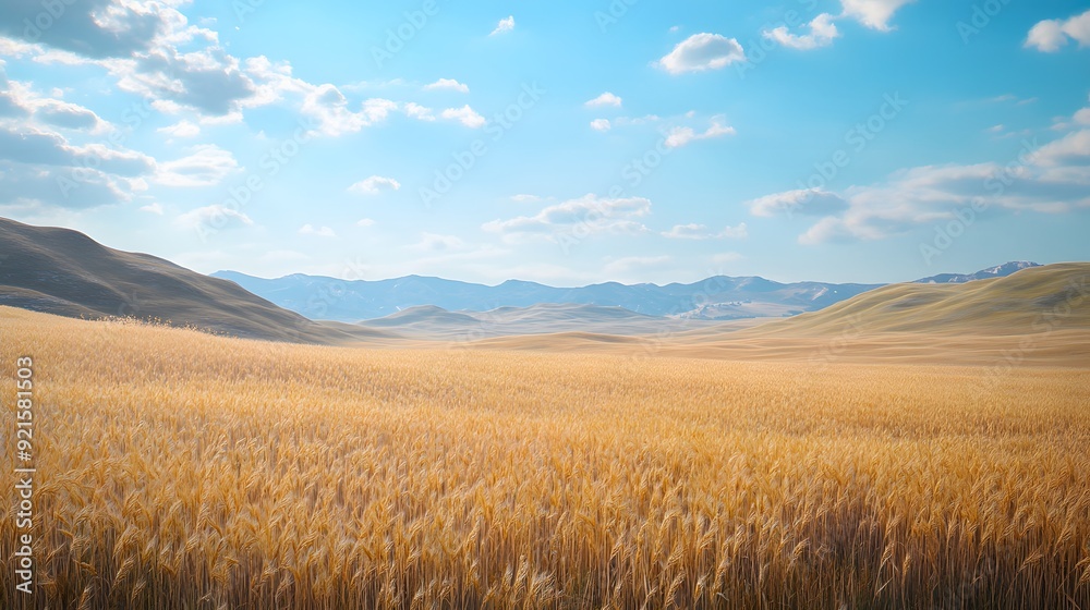 wheat field and sky wheat field and sky