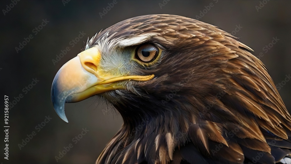 Fototapeta premium close up of a eagle