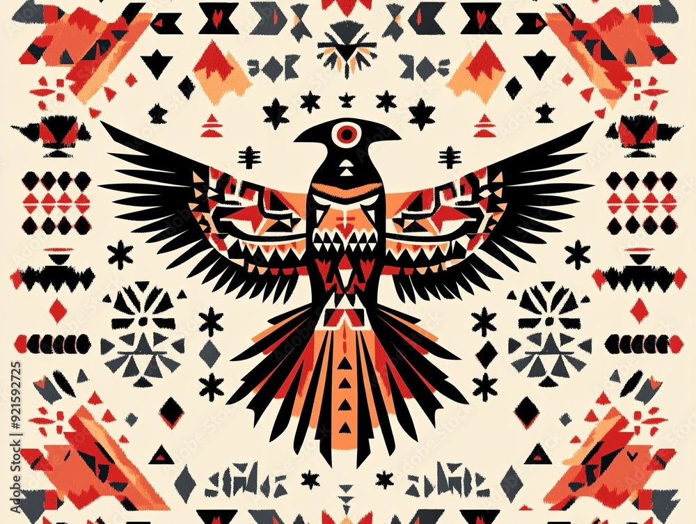 Traditional Native American patterns and motifs Traditional Native American patterns and motifs