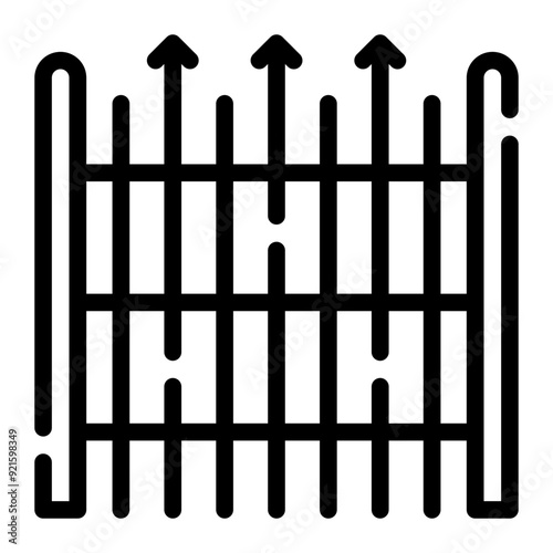 fence line icon
