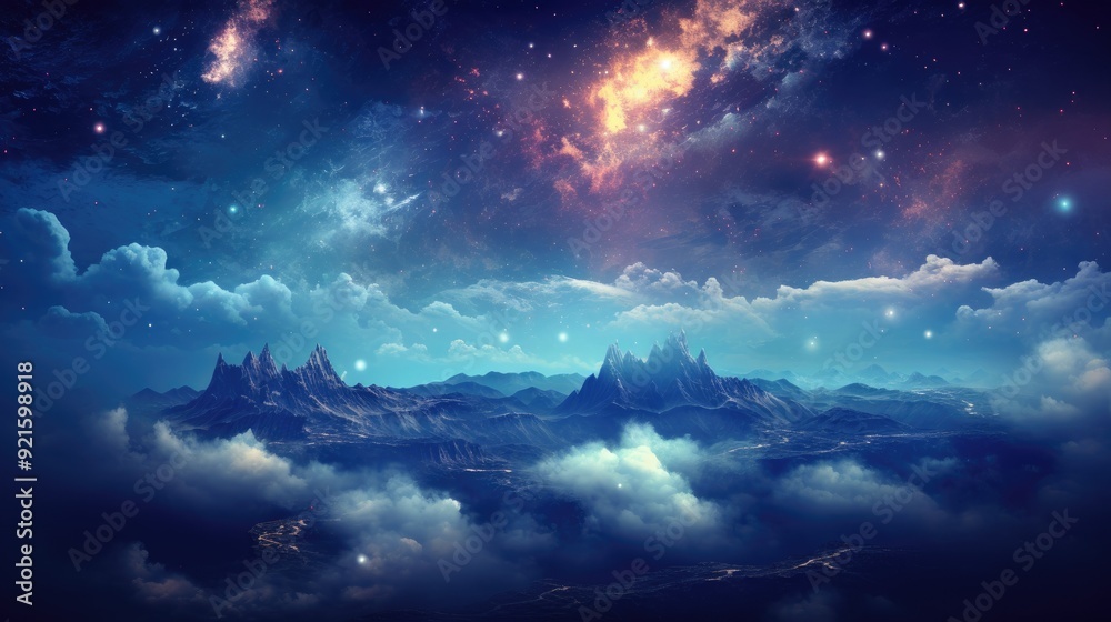 beautiful space, galaxy background beautiful space, galaxy background