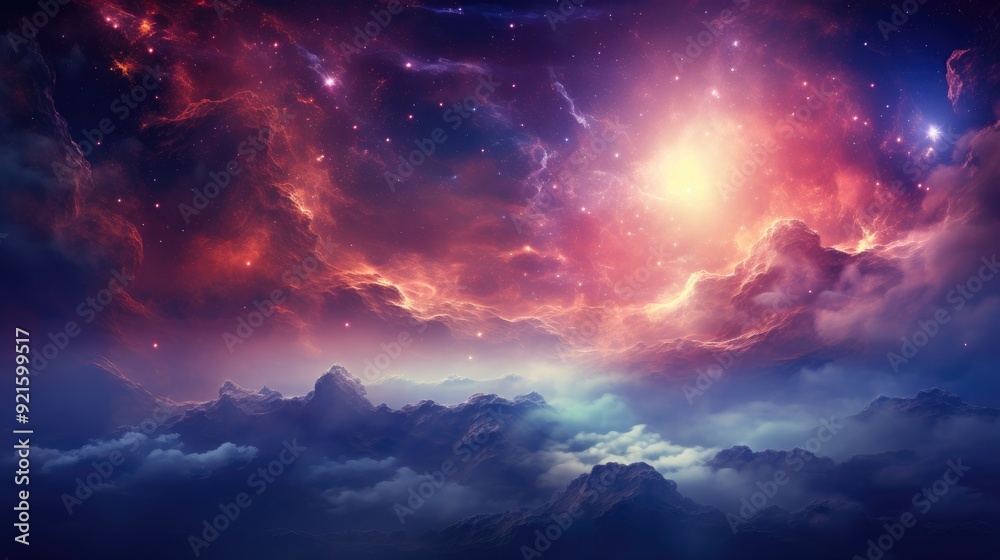 beautiful space, galaxy background beautiful space, galaxy background