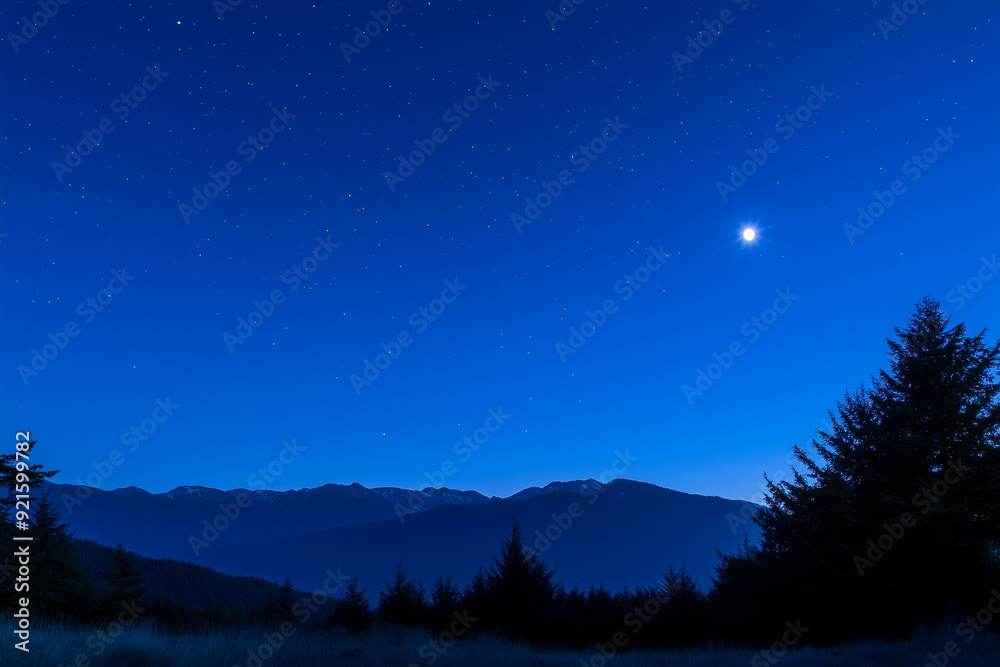 Venus Radiating Brilliance in the Early Night Sky Venus Radiating Brilliance in the Early Night Sky