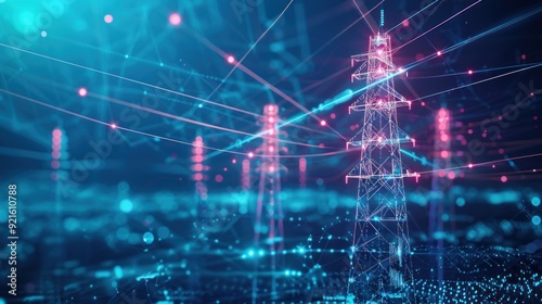 Power Grid Network in Cyberspace