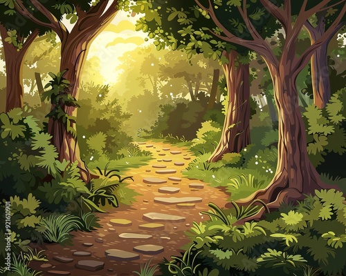 Path into the forest