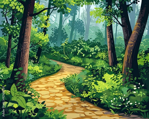 Path into the forest