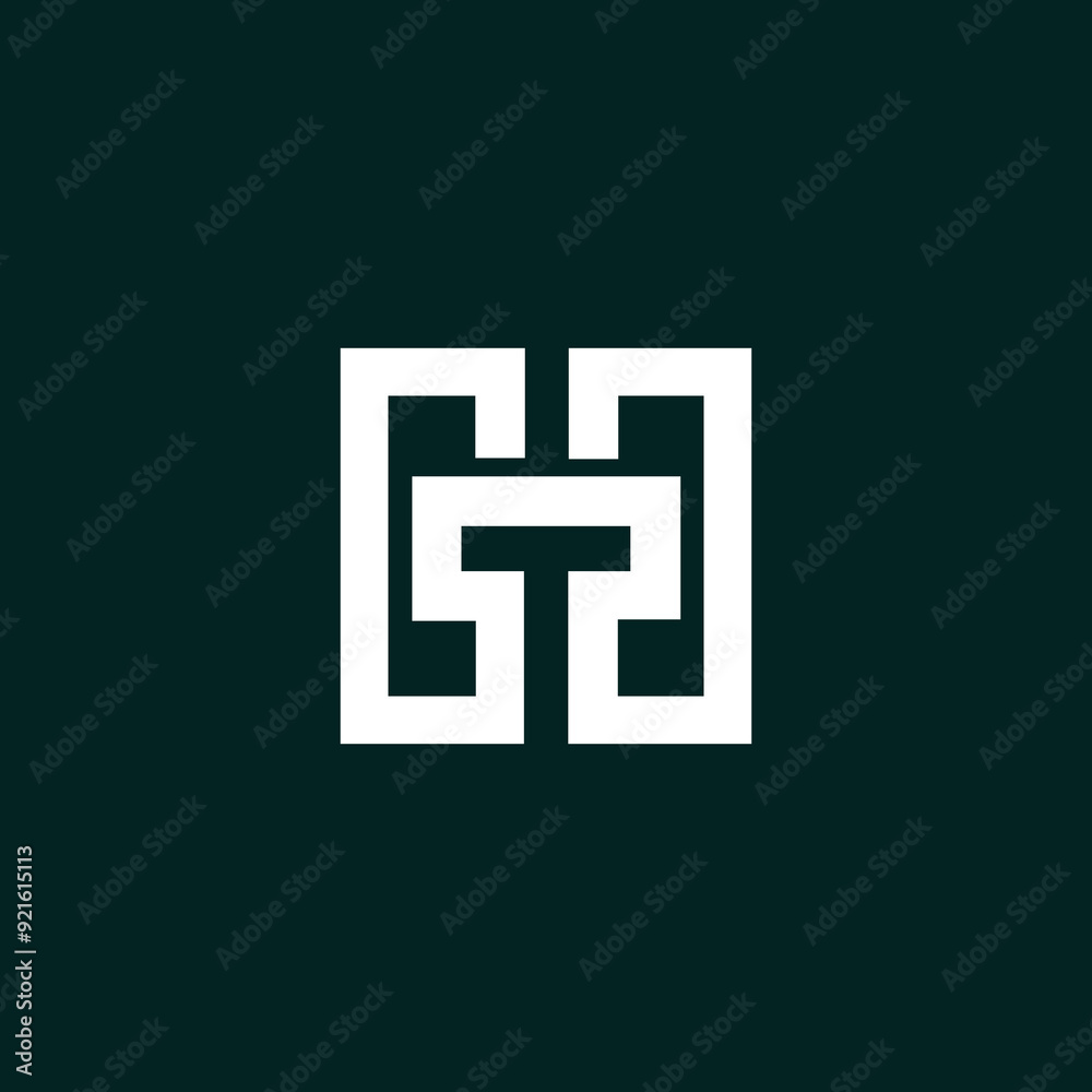 Letter H T logo icon design template elements Letter H T logo icon design template elements