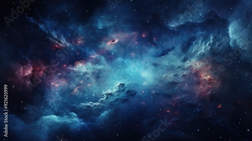 beautiful space, galaxy background