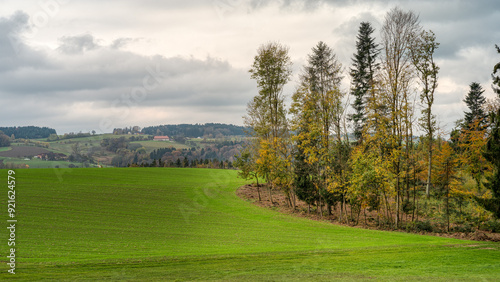 Herbstliche Landschaft im Mühlviertel | Oberösterreich photo