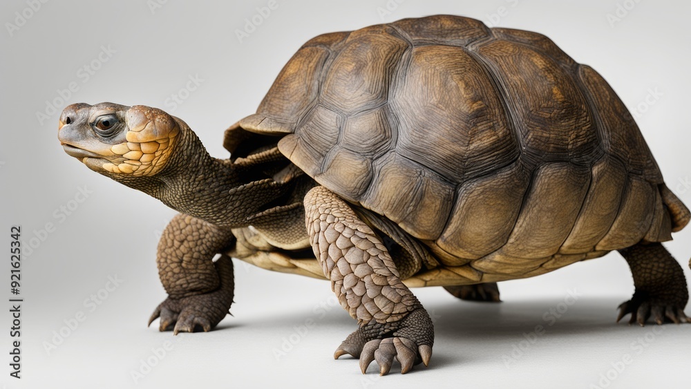 Fototapeta premium turtle on a branch