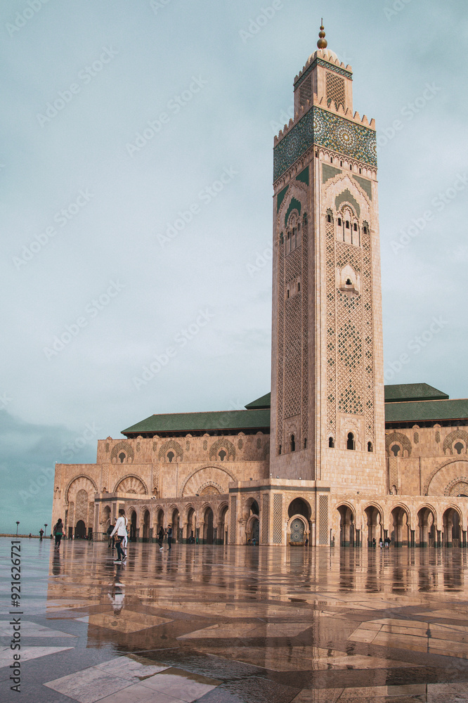 Fototapeta premium Hassan II Mosque Casablanca Morocco