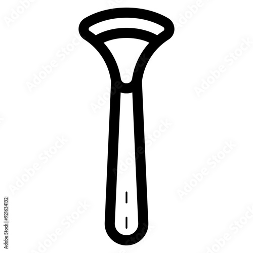 tongue scraper icon