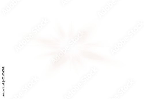 White transparent sunlight special lens flare light effect, PNG