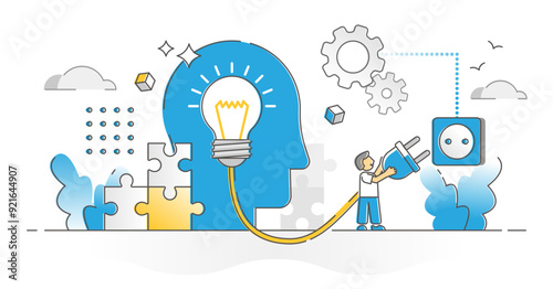Coaching and mentoring guide for personal growth goal advice outline concept, transparent background. Tutor support with potential planning, approach help and motivation learning illustration.