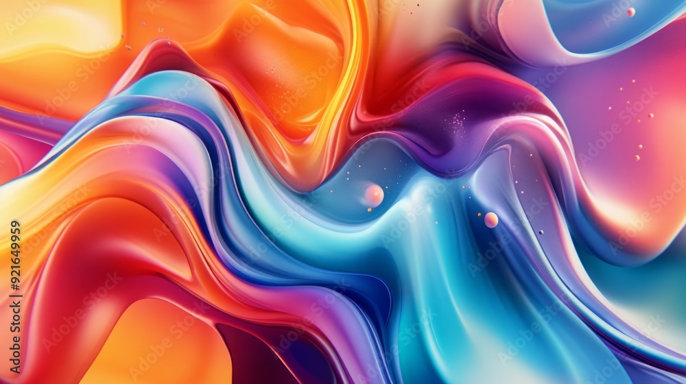 Abstract Swirling Colors: A Symphony of Hues Abstract Swirling Colors: A Symphony of Hues