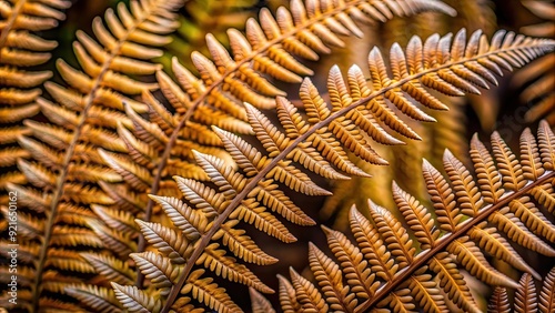 Close-up of intricate details and textures of old brown polypodies ferns, ferns, brown, polypodies, close-up, intricate, details photo