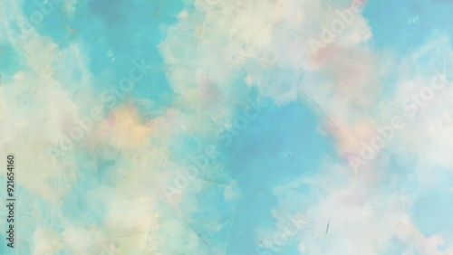Abstract colorful oil painting on canvas texture vector. Backdrop brush stroke abstract effect.