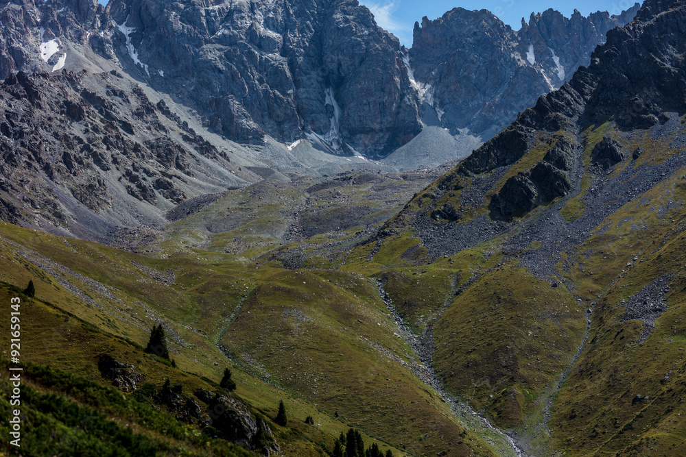 Fototapeta premium landscape in the mountains