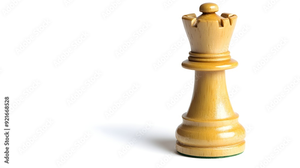 Classic Chess Piece Isolated on White Background Classic Chess Piece Isolated on White Background