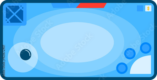 Mobile game playing in phone