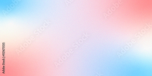 Digital grainy gradient with a colorful soft noise effect. Vintage Grunge Texture Pattern in pink and blue Tones for Artful Wallpaper. Gradient blur, noise, grain, texture. abstract background.	
