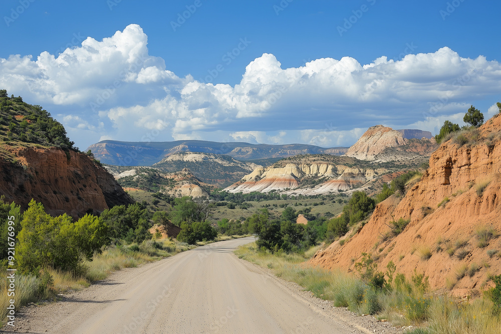 Scenic Byway Composition Unveiling Majestic Nature Vistas Scenic Byway Composition Unveiling Majestic Nature Vistas