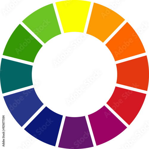 Color wheel pallete