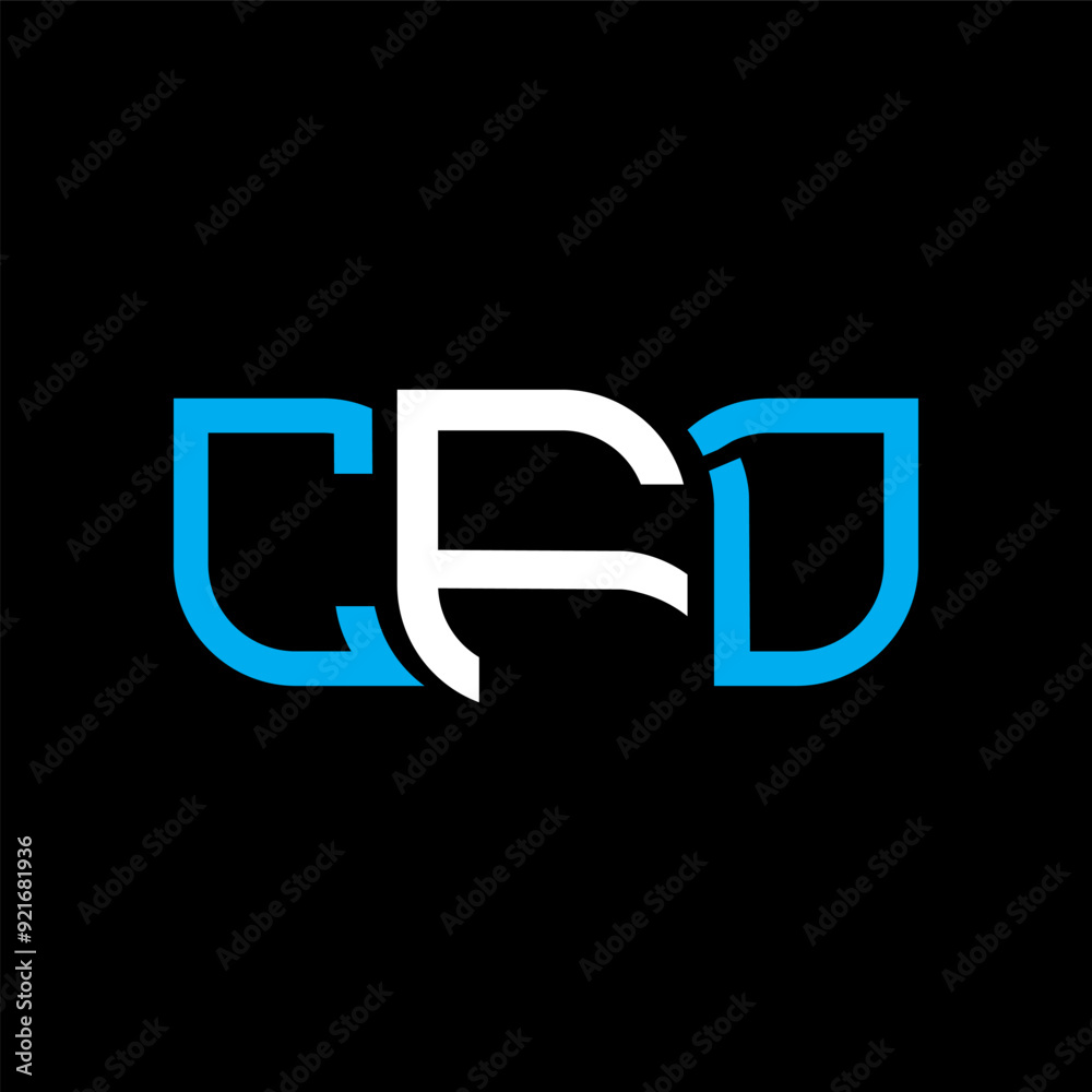 CFD logo design, CFD simple and modern logo. CFD luxurious alphabet design CFD logo design, CFD simple and modern logo. CFD luxurious alphabet design