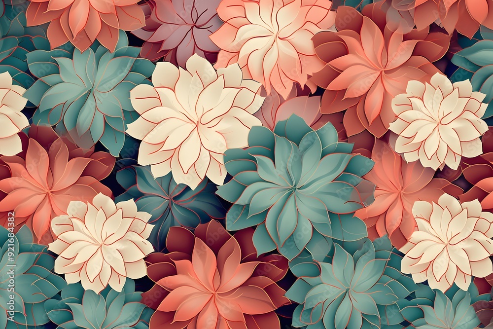 Various cut flowers, detail
Various cut flowers, detail