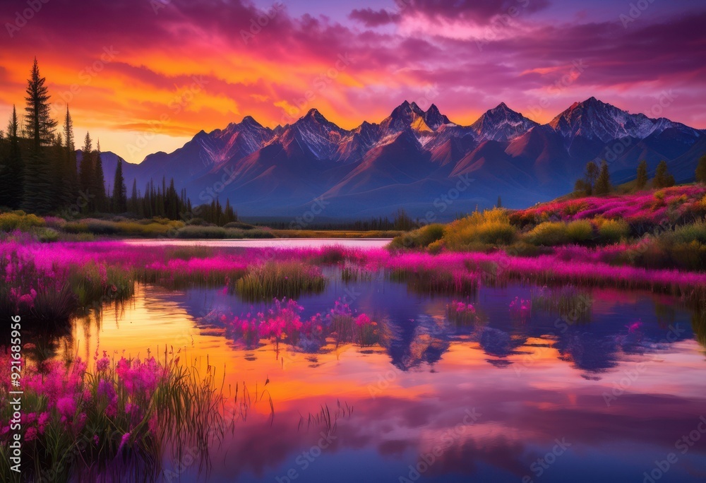 stunning dusk landscapes featuring vivid skies breathtaking colors majestic horizons, sky, nature, scenery, sunset, clouds, twilight, outdoor, panorama stunning dusk landscapes featuring vivid skies breathtaking colors majestic horizons, sky, nature, scenery, sunset, clouds, twilight, outdoor, panorama