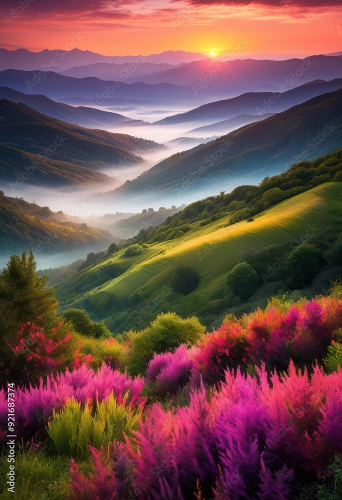breathtaking sunrise over untouched nature showcasing majestic lush vibrant sky colors serene landscape, mountains, greenery, sunlight, beauty, scenery breathtaking sunrise over untouched nature showcasing majestic lush vibrant sky colors serene landscape, mountains, greenery, sunlight, beauty, scenery